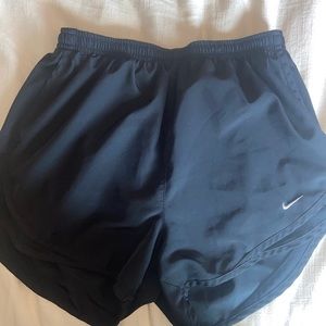 All black Nike women’s shorts size Small